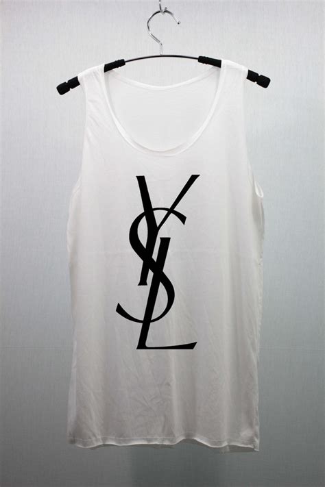 ysl tank|saint laurent tank top logo.